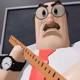 ESCAPE BAD SCARY TEACHER (HARD OBBY)