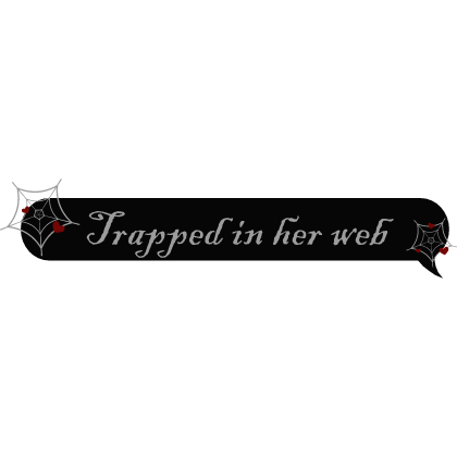 🎃 Halloween Matching Spider Web Bubble Text