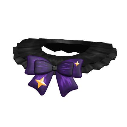 Halloween Purple Jester Collar Roblox item