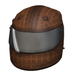 Chocolate Waffle Racing Helmet