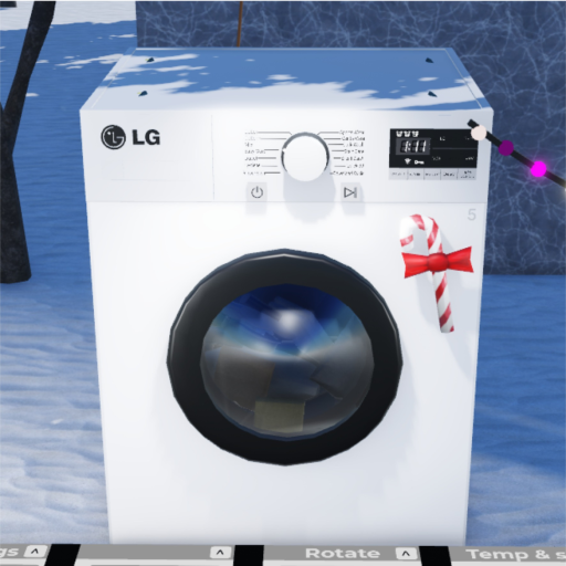 Big LG washer and dryer