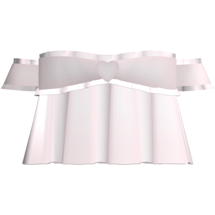 ♡ cute pink ruffled heart bow off shoulder dress thumbnail