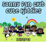 sonny fan club cute kiddies