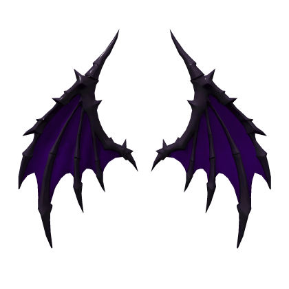 Purple Demon Wings Shadow Reaper Roblox item