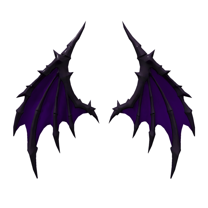 Purple Demon Wings Shadow Reaper
