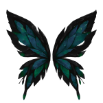 Fantasy Jade Butterfly wings🦋