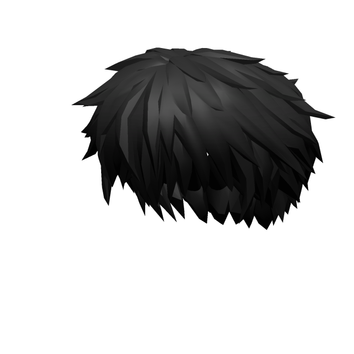 Black Anime Spiky Hair
