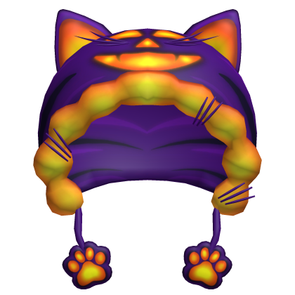 MM2 Ember Pumpkin Cat Hood