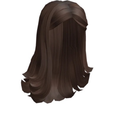 Y2K Popular Girl Hair (Brown) Roblox decal