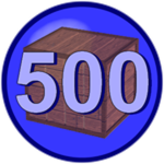 Wooden crate 500