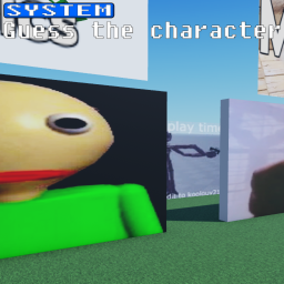 Guess the character system [NEW]