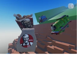 take a ride with thomas and his friends at KFC icon