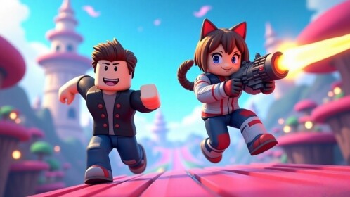 Obby Stars: Anime Bullet Run
