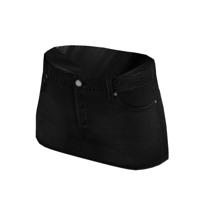 Black Denim Mini Skirt Roblox Item Rolimon s