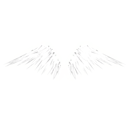 Glowing Energy Wings - White (Emissive)