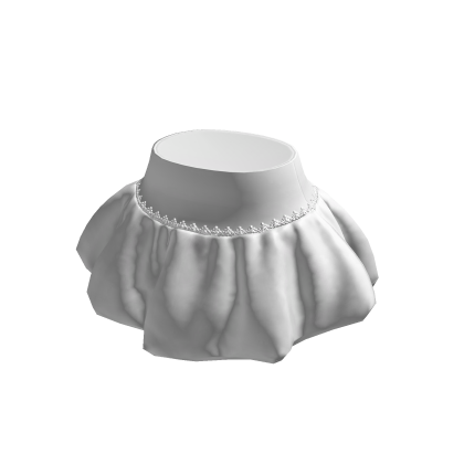 ✨ White Silk Balloon Skirt Y2K Festive thumbnail
