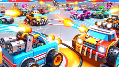 【WORK】ROBLOX『Car's Battle ground』カスタマイズパーツ3Dモデル