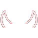Neon Demon Horns (Red)