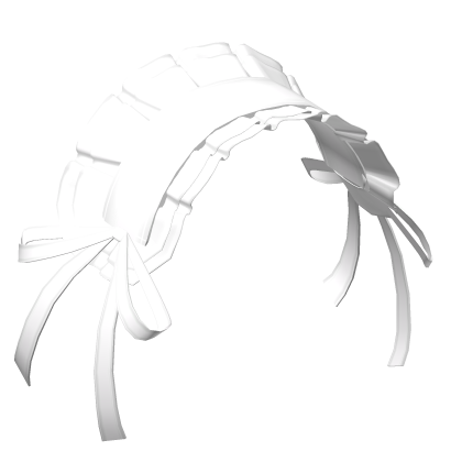 white headdress Roblox item