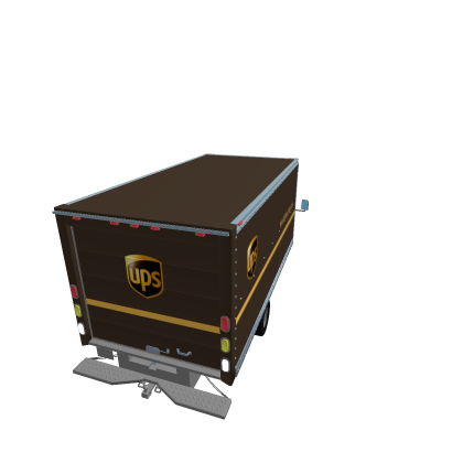 Civ 1993 Ford E350 Box Truck [UPS]