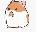 Pet hamster group