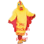 Mc Chicken Man's Pizza