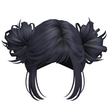 Simple Anime Y2k Buns Navy