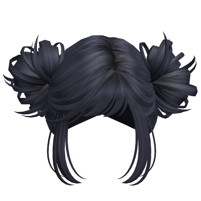 Simple Anime Y2k Buns Navy