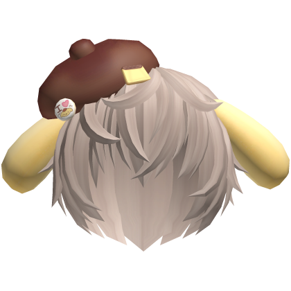 ♡ cute kawaii pompompurin boy hair 🍮 light brown