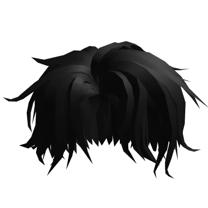 Roblox hair preview for Stylish Black Hair