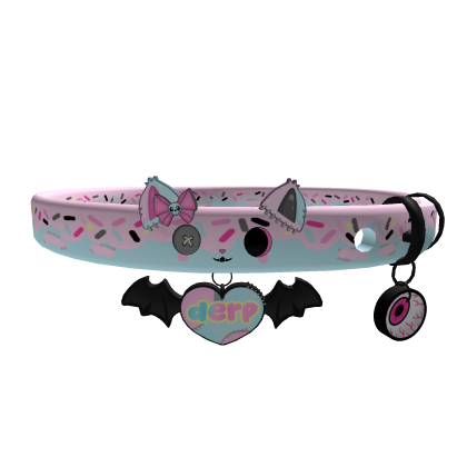 . ‿ ♡spooky cat eyeball collar 1.0 ! !