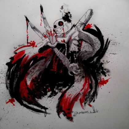 Horror ink sans Roblox decal