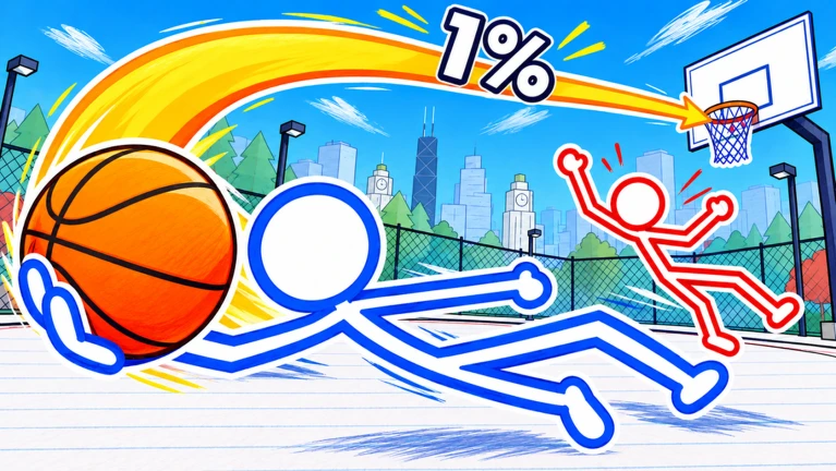 Doodle Basketball on Roblox, screenshot 5
