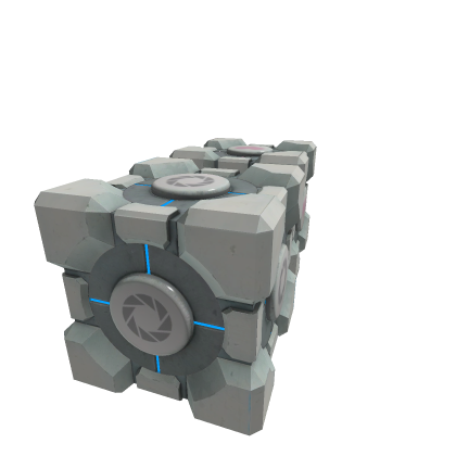 Portal 1 Weighted storaged cube and Companion Cube