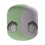 ♡ Cute Hungry Zombie Facemask ｡ ｡ ҂
