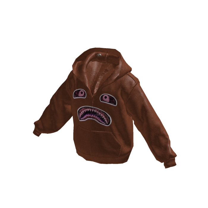 Brown Monster Hoodie