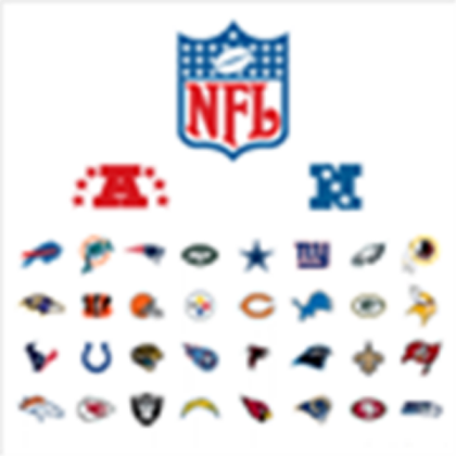 NFL Logos Roblox decal