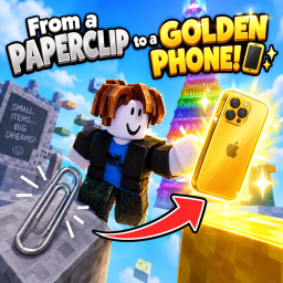📎  From a PAPERCLIP to a GOLDEN PHONE ! 📱✨