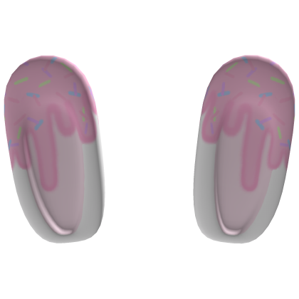 ♡ pink frosted bunny ears