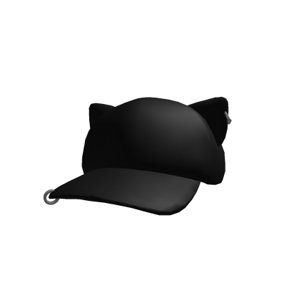 kitty hat with piercings