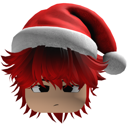 Beautiful hair Christmas beret (Red)