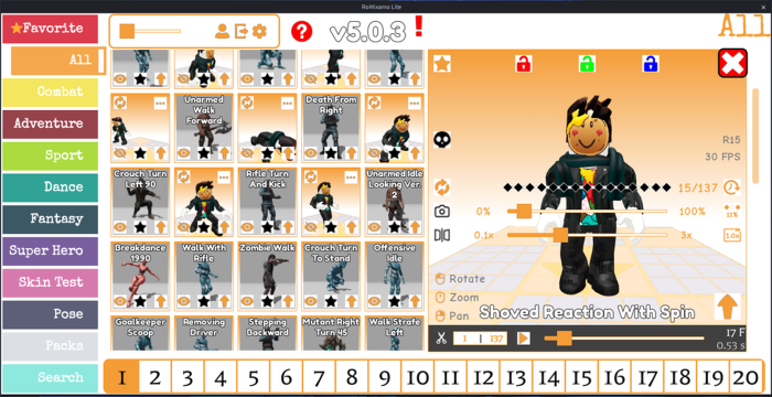 RoMixamo Lite (Local Preview Only) preview 4