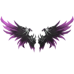 Pink Draconic Wings