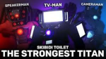 Skibidi titan Cameraman, Speakerman, Tvman reign