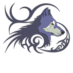 Winter wolf pack