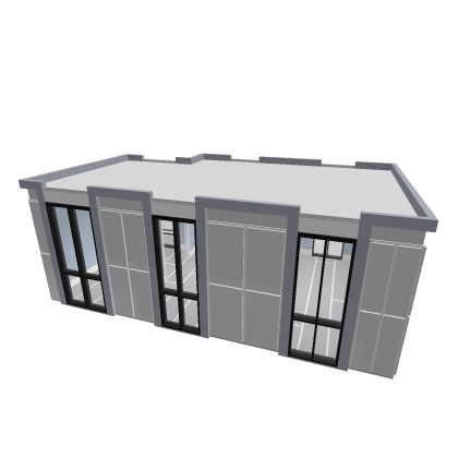 Empty Building with Walk-Through Door
