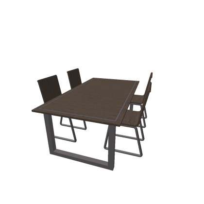 [Modern Table (With Chairs!)]