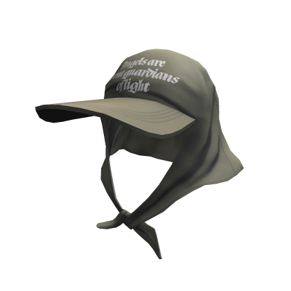 Tied Summer Green Cap Roblox item