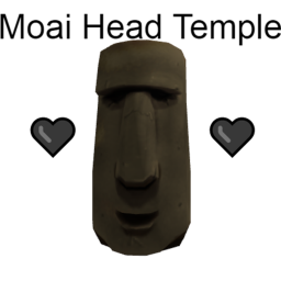 Moai Head Temple