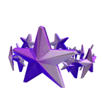 White Purple King of The Night